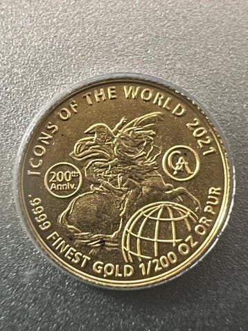 Rwanda. 10 RWF 2012, 1/200 Oz (Zonder minimumprijs)