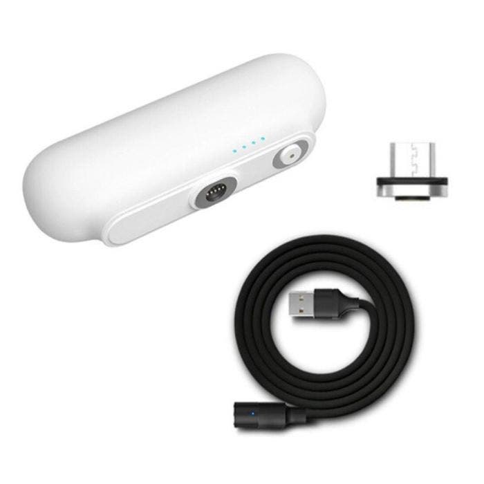 Micro-USB Magnetische Mini Powerbank 2600mAh  - Externe, Télécoms, Batteries externes, Envoi