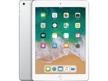 Apple iPad 5 (2017, A9 series) - Zilver - 32 GB - WiFi + 4G, Computers en Software, Apple iPads, Verzenden, Zo goed als nieuw