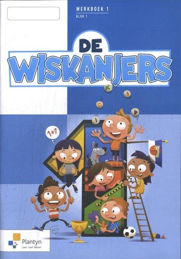 De Wiskanjers groep 1 blok 1 Werkboek 9789030153283, Verzenden, Zo goed als nieuw, Auteurs e