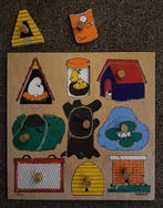 Educo Inlegpuzzel Welk dier woont hier? (9 stukken), Verzenden, Nieuw