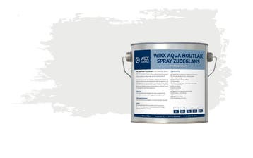 Wixx Aqua Houtlak Spray Zijdeglans RAL 9003 | Signaalwit 5L, Doe-het-zelf en Bouw, Verzenden, Nieuw