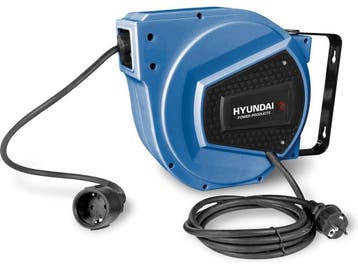 Hyundai 55972 - Wandkabelhaspel 15 m 3x1,5 mm² - Automatisch, Verzenden, Nieuw