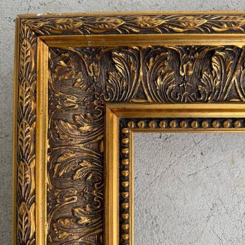 Grote Vergulde Schilderij Lijst - Lijst - Hout