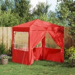 vidaXL Partytent Rood 200 x 200 x 240 cm PE en staal, Verzenden, Nieuw