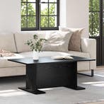 vidaXL Salontafel Zwart eiken 103.5 x 60 x 40 cm Bewerkt, Huis en Inrichting, Tafels | Salontafels, Verzenden, Nieuw