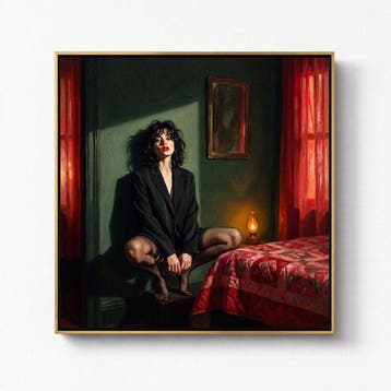 Le Yack - The Red Room - Hand signed