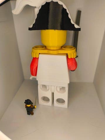 Lego MOC (My own creation) - Pirates - Set: 6277 Fig: pi074