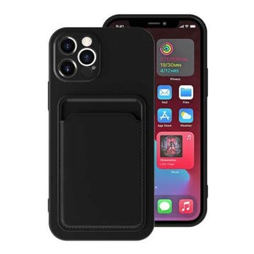 iPhone SE (2020) Kaarthouder Hoesje - Wallet Card Slot Cover, Verzenden, Nieuw