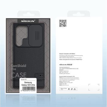 Samsung Galaxy S23 Ultra CamShield Hoesje met Camera Slide -, Verzenden, Nieuw