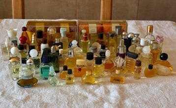 Large Vintage Collection of Miniature Perfumes & Puhl & Co.