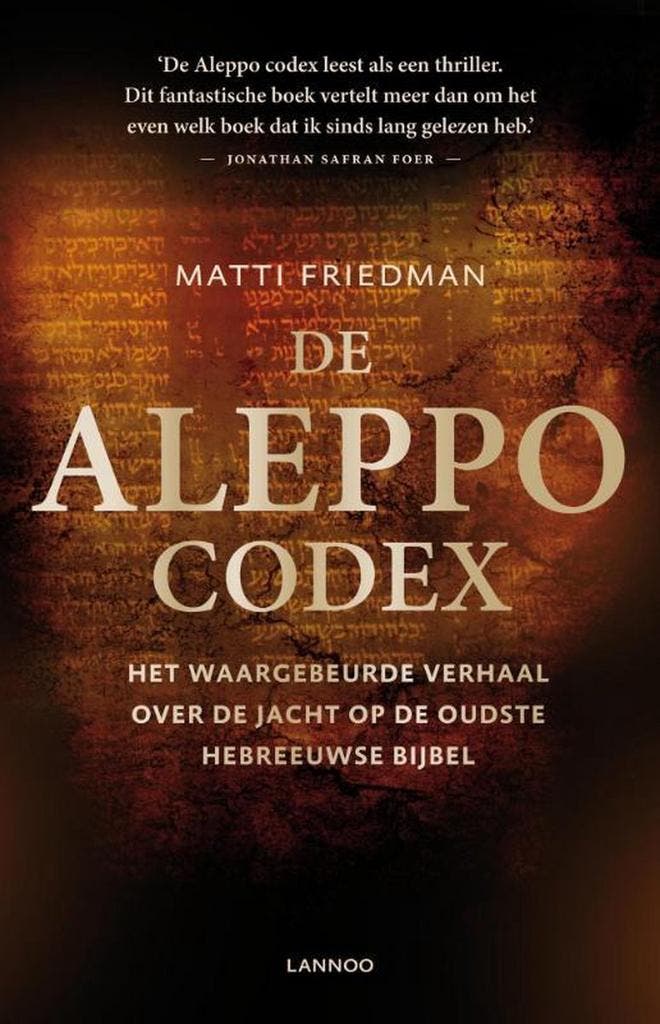 De Aleppocodex 9789401401609 Matti Friedman, Livres, Histoire mondiale, Envoi