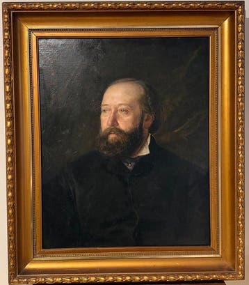 Andreas Bloch (1860-1917) - Portrait of a Noble Man