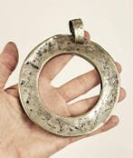 Grand pendentif - Argent - Tunisie - première moitié du XXe