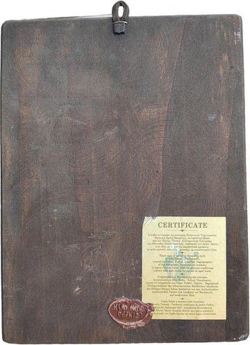 Icoon - De Wijnstok Cristo Vite Vera - Hout