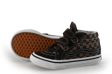 Vans Hoge sneakers Jongens in maat 23½ Bruin, Jongen of Meisje, Schoenen, Zo goed als nieuw, Vans