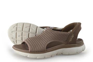 Skechers Sandalen in maat 39 Bruin, Vêtements | Femmes, Chaussures, Verzenden, Sandalen of Muiltjes