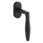 Retro Raamsluiting Klassiek mat zwart voor draai kiep ram..., Ophalen of Verzenden, Schuif of Grendel