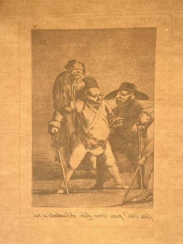 Francisco De Goya (1746-1828) - Los Caprichos - Está Vd.