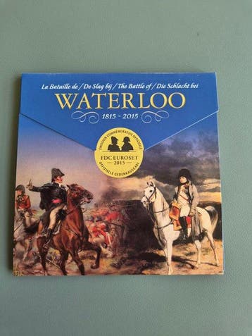 Belgique. Year Set (BU) 2015 Waterloo (2 sets) (Sans prix, Postzegels en Munten