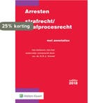 Arresten strafrecht en strafprocesrecht 2018 9789013147865, Boeken, Verzenden, Gelezen