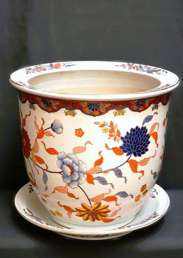 35cm - Bloempot - Porselein
