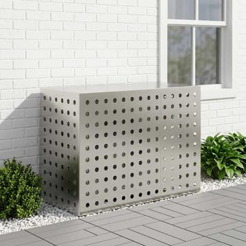 vidaXL Air Conditioner Hoes zilver 110 x 50 x 80 cm, Verzenden, Nieuw