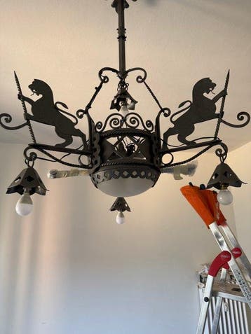 Lustre - Fer, Métal - EN FER