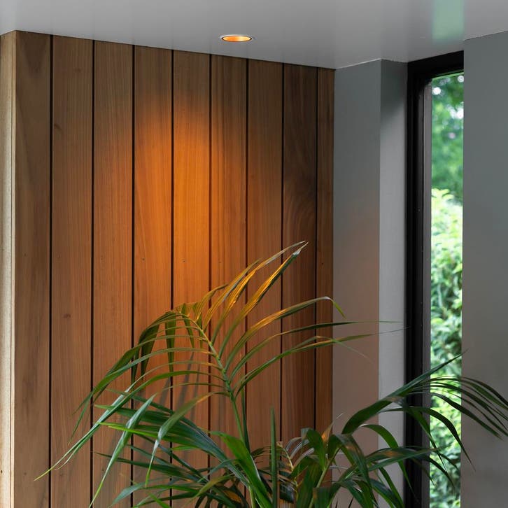 Spots inbouw Ivar Inbouwspot Wit/Koper Binnenverlichting, Maison & Meubles, Lampes | Autre, Envoi