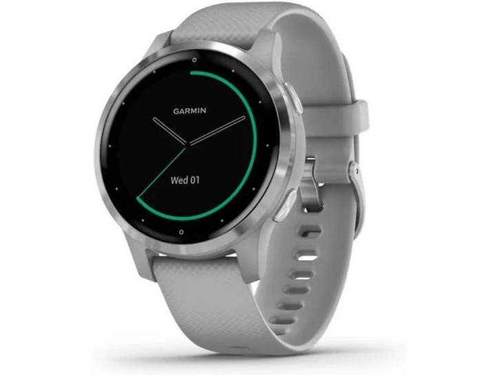 Garmin Vivoactive 4s 40 mm grijs met een grijze siliconen, Bijoux, Sacs & Beauté, Montres connectées, Envoi