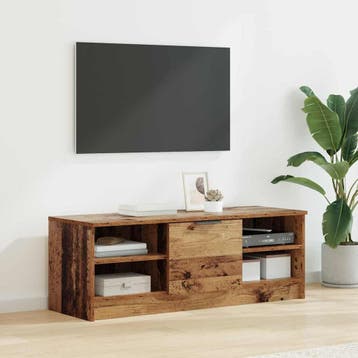 vidaXL TV Kast 102 x 35 x 36,5 cm Oud Hout Bewerkt hout, Verzenden, Nieuw