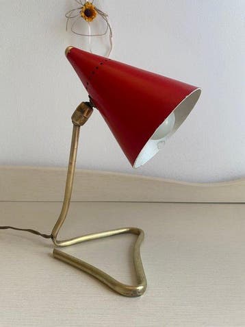 Gilardi e Barzaghi - Lampe de table - Laiton, Acier