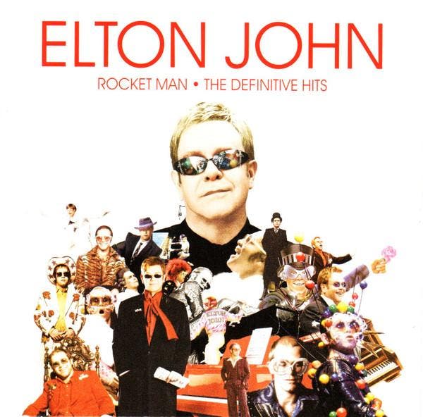 Elton John - Rocket Man  The Definitive Hits, Cd's en Dvd's, Cd's | Pop, Gebruikt, Verzenden
