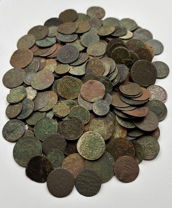 Nederland, Provinciale munten Duit 1500 tot 1945 (Zonder, Postzegels en Munten, Munten | Nederland