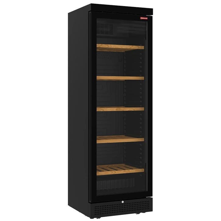 Wijnkoelkast | WINE EVO | 382L (118x 75cl) | Zwart | 1 Zone, Zakelijke goederen, Horeca | Keukenapparatuur, Nieuw in verpakking