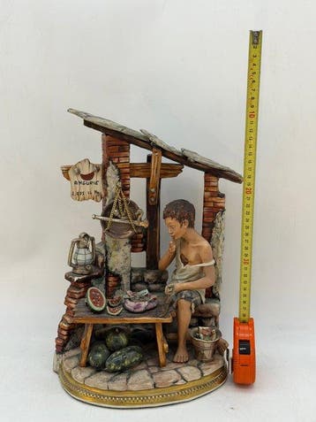 Capodimonte - Porcellane Fabris - sculptuur - 38 cm -