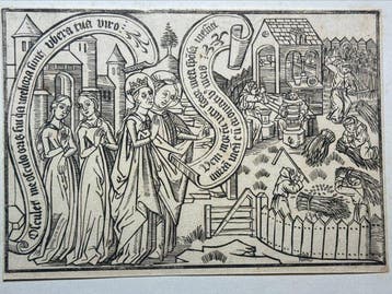 Anonymus South Germany ca. 1490 - 2 important Incunable