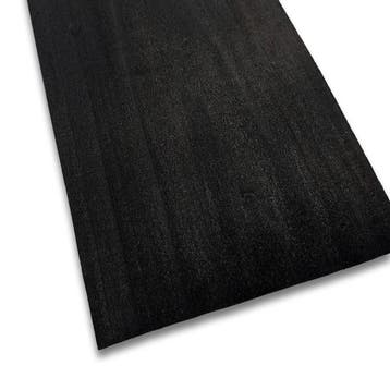 Zwart fineer | 140x23 cm, Verzenden