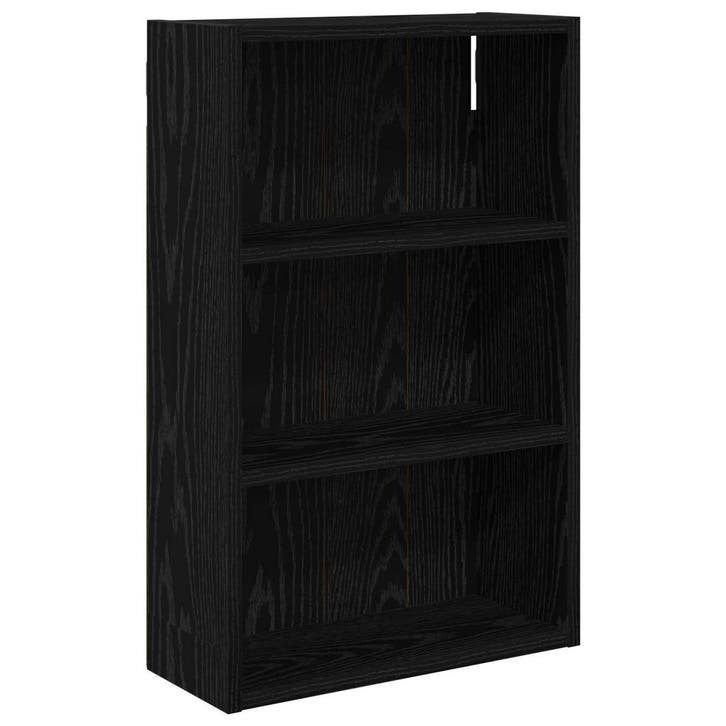 vidaXL Badkamer wandkast met plank Zwarte Eik 40 x 16 x 62,5, Maison & Meubles, Tables | Coiffeuses, Envoi