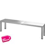 Rvs etagère 1 hoog 2000x300x400 mm, Verzenden