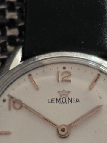 Lemania - Classic - Zonder minimumprijs - 933-63 - Heren -, Nieuw