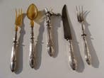 Art Nouveau Serving Set - Ménagère - argent 950