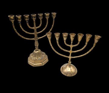 Antiek Judaica - Verguld brons - 1960-1970