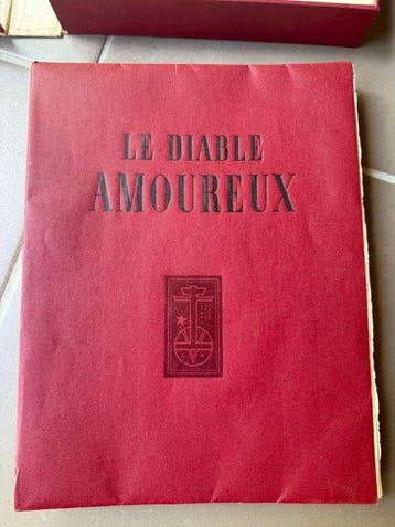 Cazotte; Jean Traynier - Le Diable Amoureux - 1946, Antiquités & Art