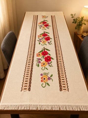 Tafelkleed (2) - 155 cm - 100 cm - Volkskunst