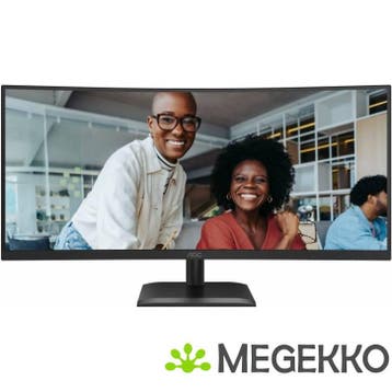 AOC E4 CU34E4CV 34  UltraWide Quad HD 120Hz VA monitor, Verzenden, Nieuw