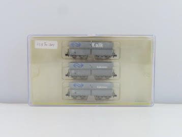 Minitrix N - 15618 - Modeltrein goederenwagonset (1) -