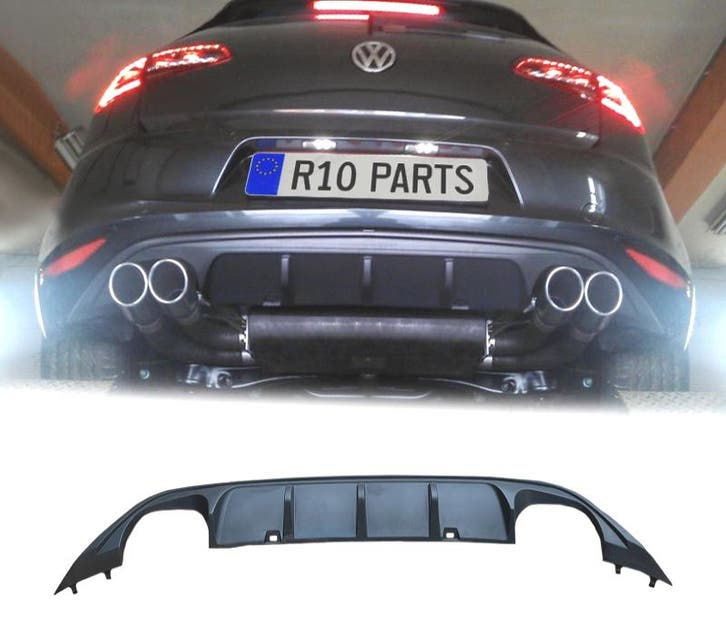 DIFFUSEUR ARRIÈRE VOLKSWAGEN VW GOLF 7 12-17 LOOK ABT, Auto-onderdelen, Carrosserie, Verzenden