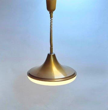 Vintage Space Age - Lampe - Les années 70 massives, Antiquités & Art
