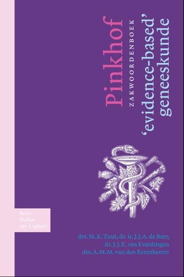 Pinkhof zakwoordenboek evidence-based geneeskunde, Boeken, Verzenden, Gelezen, M.K.. Tuut